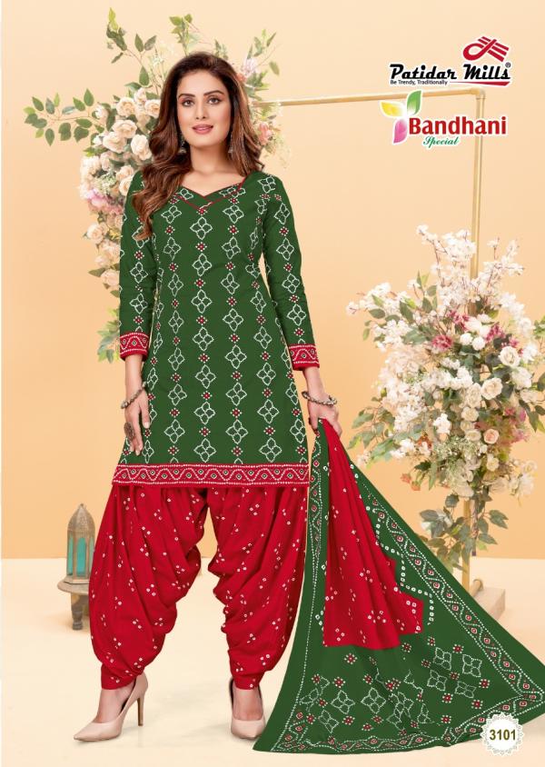 Patidar Bandhani Vol-31 Cotton Designer Patiyala Dress Material